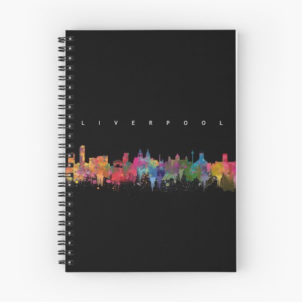 Item preview, Liverpool skyline -black- designed and sold by Evangelos Kofinakos.