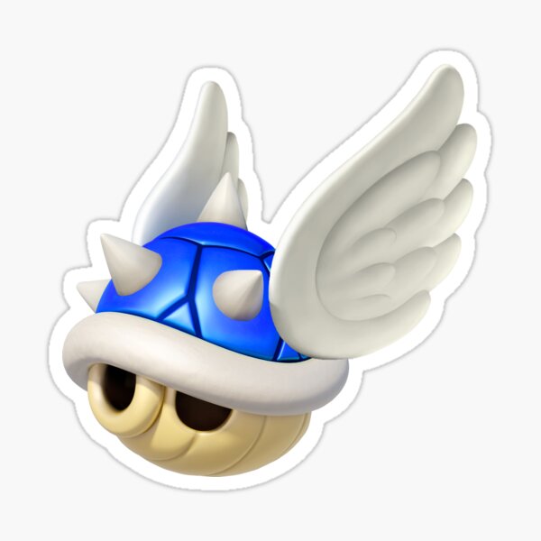 blue shell Sticker