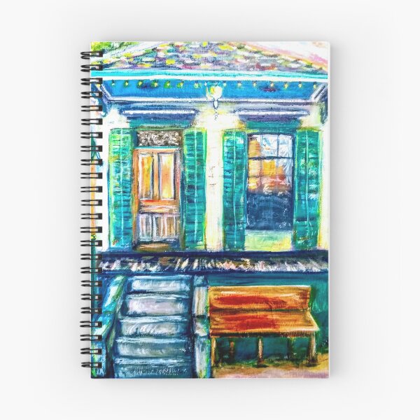 Item preview, Beads and a Shotgun, Shotgun House, NOLA, New Orleans Architecture, Creole, Mardi Gras, City Streets, Bead Tree, Street Lamp designed and sold by LouisianaLady.