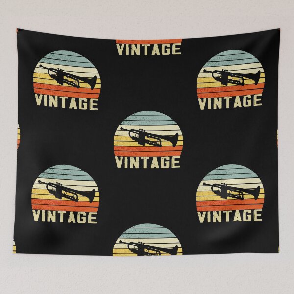 Item preview, Trumpet Vintage Musical Instrument Retro, Music designed and sold by danyc88.