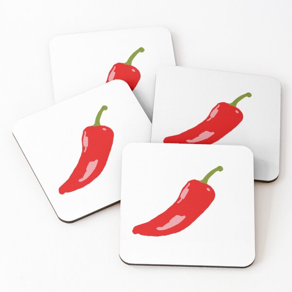 Item preview, red hot chili pepper designed and sold by stickerrqueen.