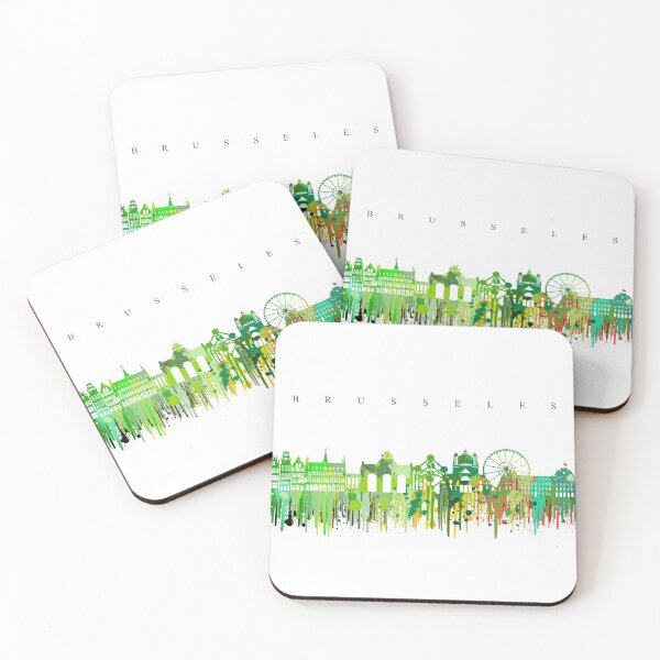 Item preview, Brussels skyline designed and sold by Evangelos Kofinakos.