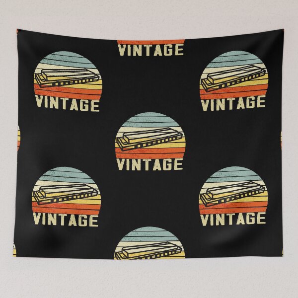 Item preview, Harmonica Vintage Musical Instrument Retro, Music designed and sold by danyc88.