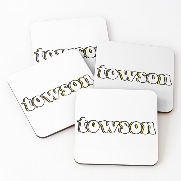 Item preview, Towson university groovy lettering designed and sold by Designed By Rachel.