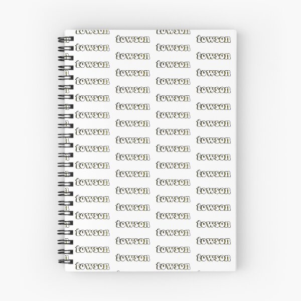 Item preview, Towson university groovy lettering designed and sold by Designed By Rachel.