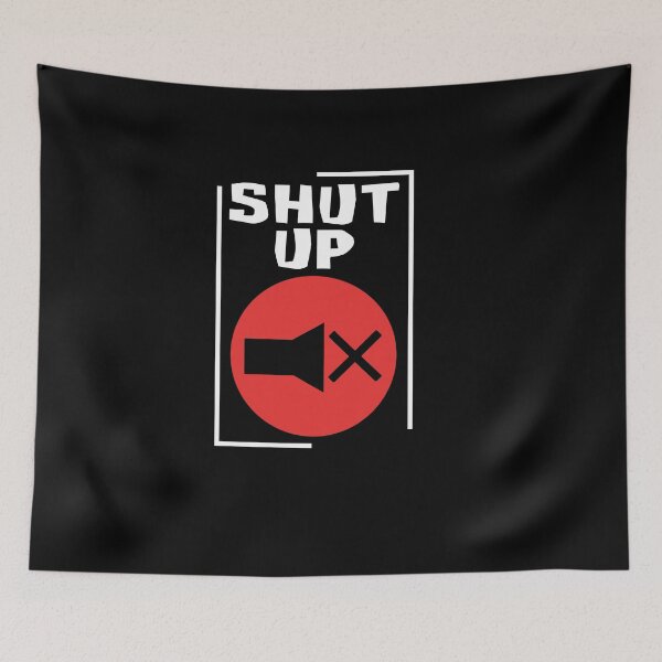 Item preview, shut up mute designed and sold by OVMEngemann.