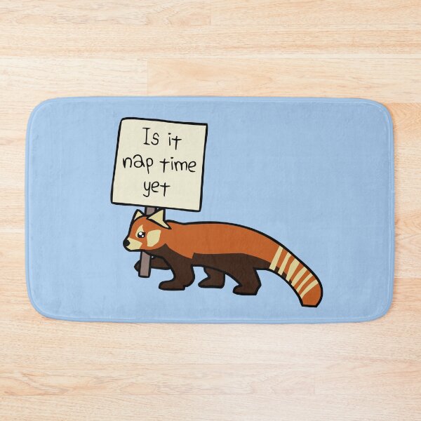 Item preview, Is It Nap Time Yet (Red Panda) designed and sold by jezkemp.