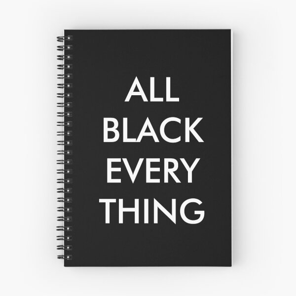 Item preview, All Black Everything designed and sold by Julia Oriques.