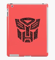Transformers Autobots iPad Case/Skin