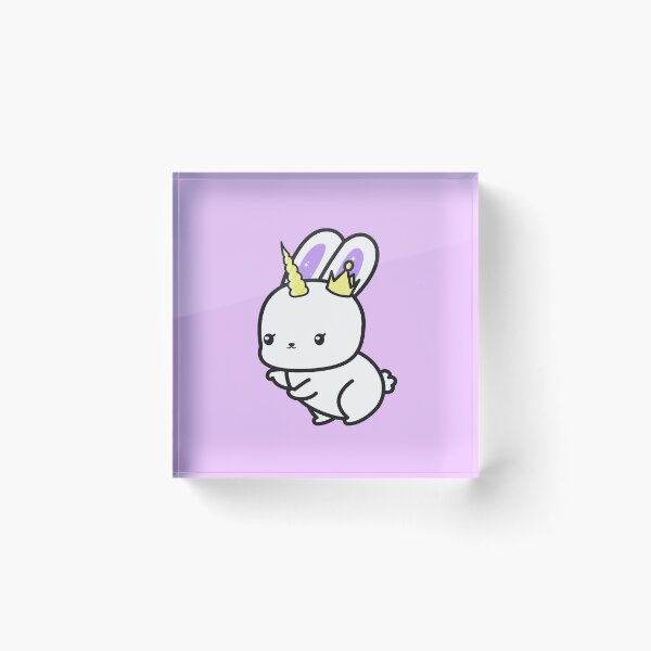 Item preview,  Kawaii Bunnycorn - Bunny Unicorn - Purple designed and sold by CinnamonCocaine.