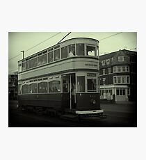 Blackpool Tram 147 - Michael Airey Photographic Print