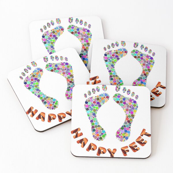 Item preview, Colorful Happy Feet designed and sold by Rickann.