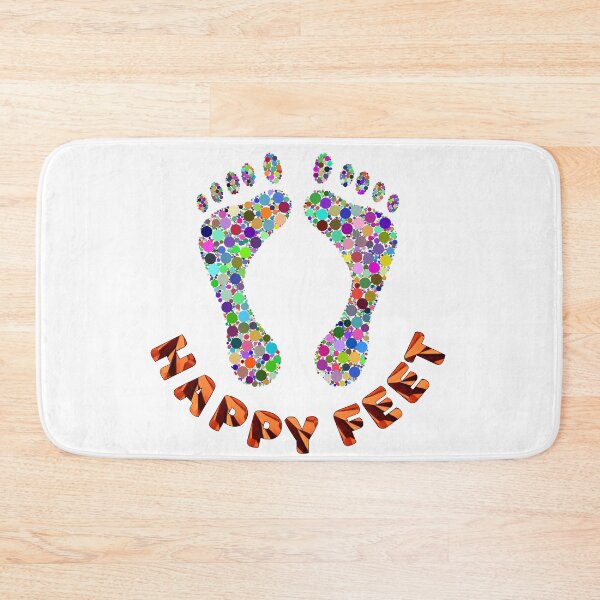 Item preview, Colorful Happy Feet designed and sold by Rickann.