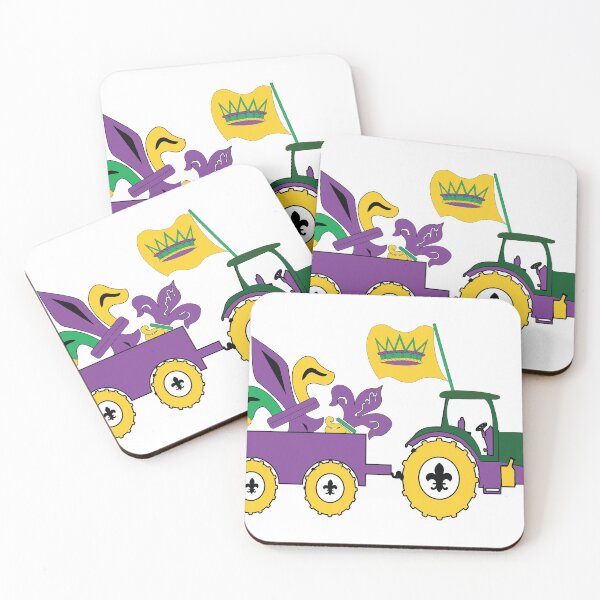 Item preview, Mardi Gras Tractor designed and sold by PepaAnaRB.