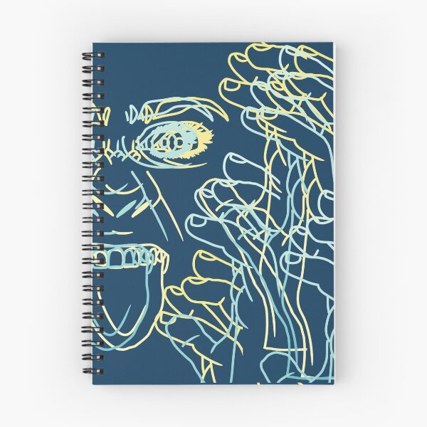 Aperçu de l'œuvre vous pratiquez vos manières (version bleue) créée et vendue par SweetBeaTea.