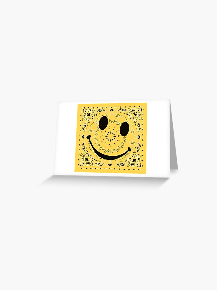 ASAP ROCKY ALL SMILES $MILES BANDANA Greeting Card for Sale by hypewearco