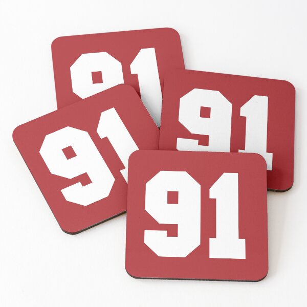 Item preview, 91 Jersey Number Ninety One designed and sold by elhefe.