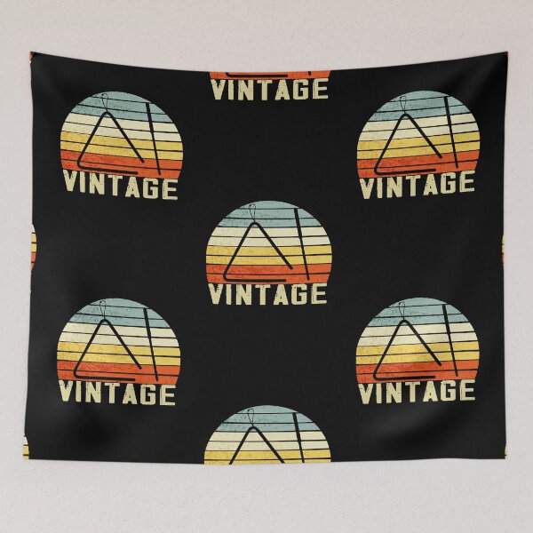 Item preview, Triangle Vintage Musical Instrument Retro, Music designed and sold by danyc88.