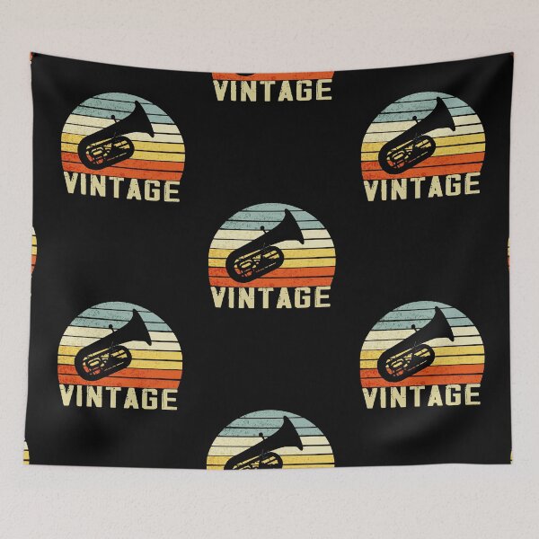 Item preview, Tuba Vintage Musical Instrument Retro, Music designed and sold by danyc88.