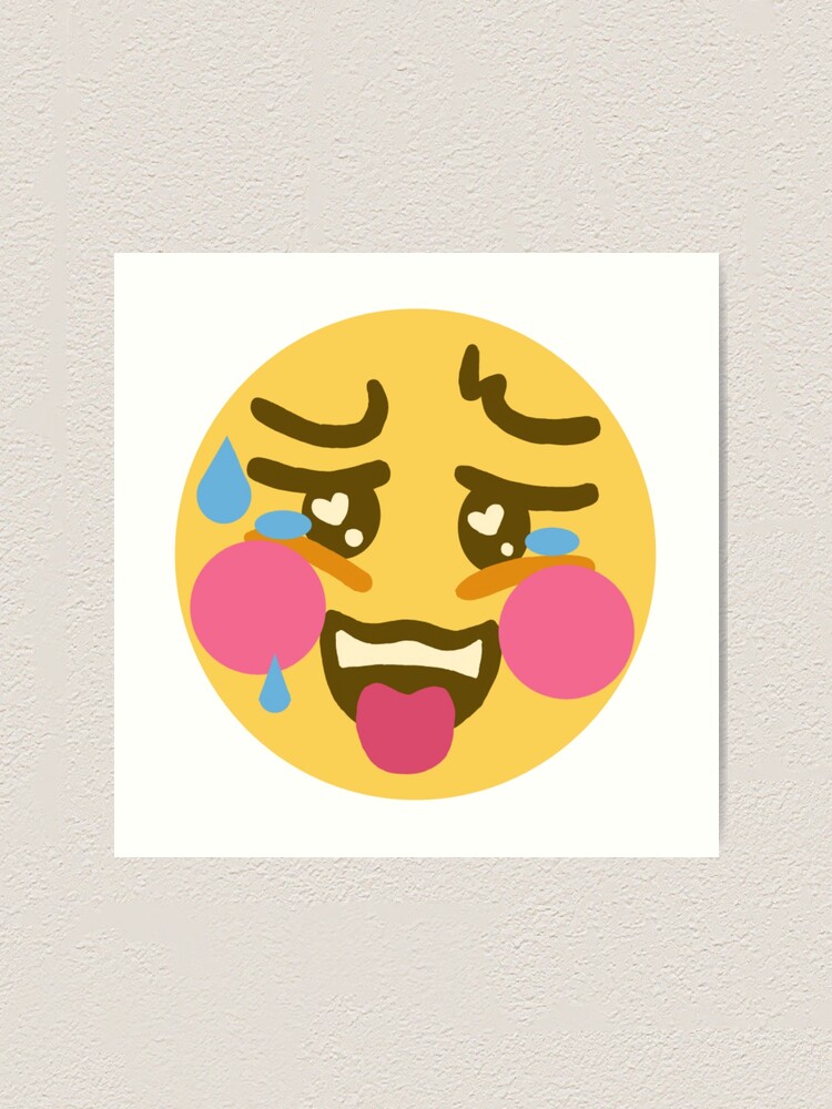 "Anime Emoji" Art Print for Sale by PiperandLeave Redbubble