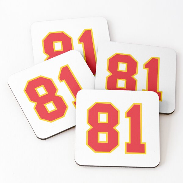Item preview, 81 Jersey Number, Eighty one Red designed and sold by elhefe.