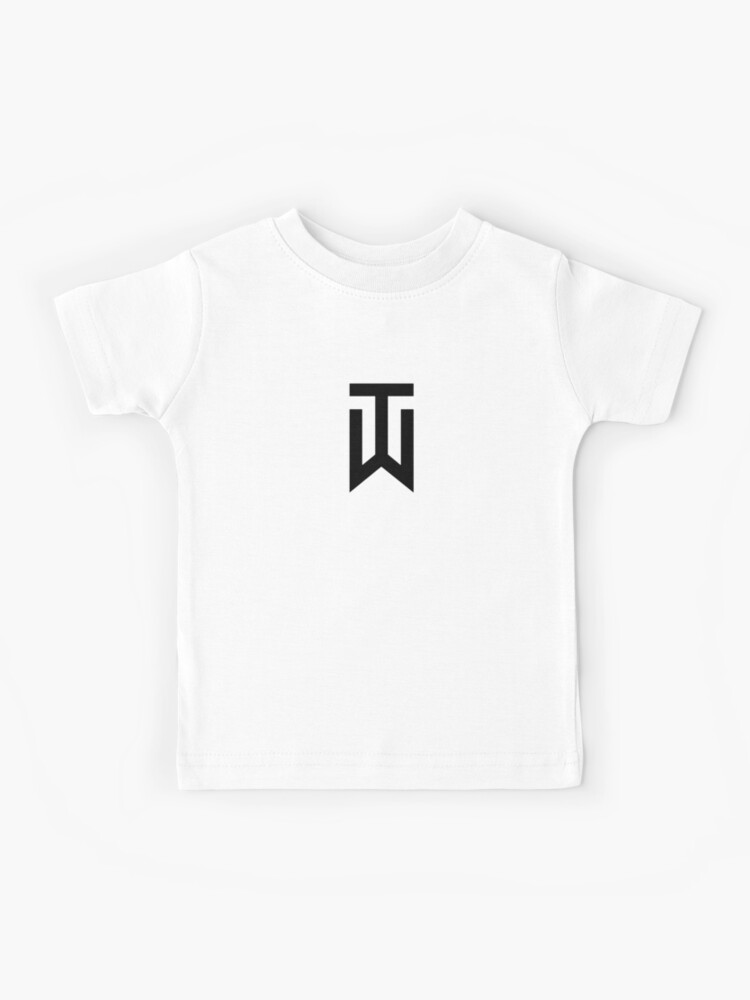 Tw Golf Logo White Black Kids T Shirt By Joelux Redbubble