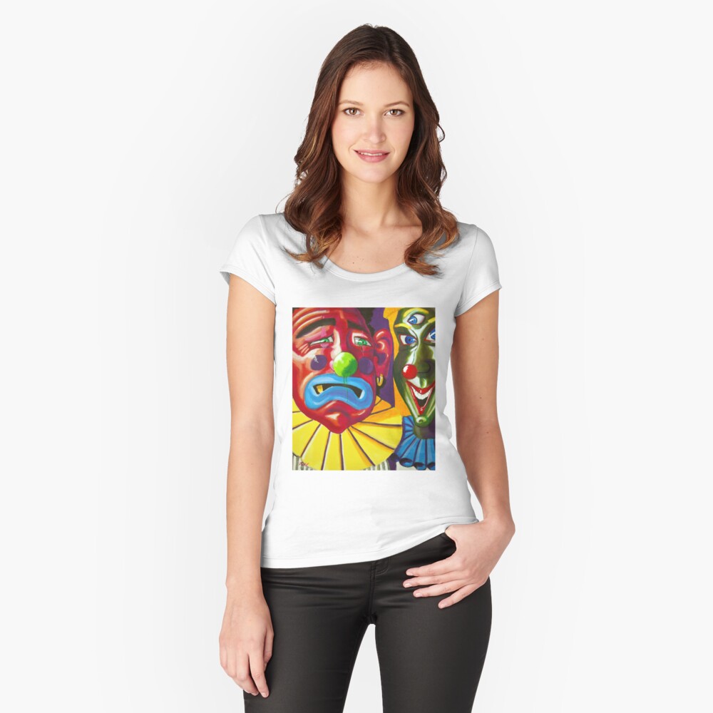 Item preview, Fitted Scoop T-Shirt designed and sold by RetinalKandy.