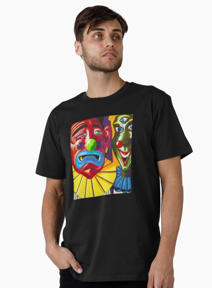 Thumbnail 1 of 4, Premium T-Shirt, Happy and Sad designed and sold by RetinalKandy.