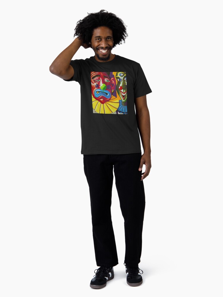 Thumbnail 3 of 4, Premium T-Shirt, Happy and Sad designed and sold by RetinalKandy.