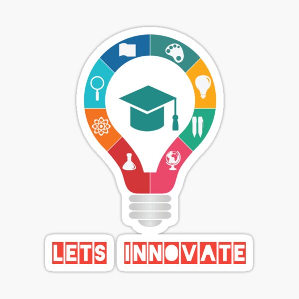 Experiment and Innovate Sticker