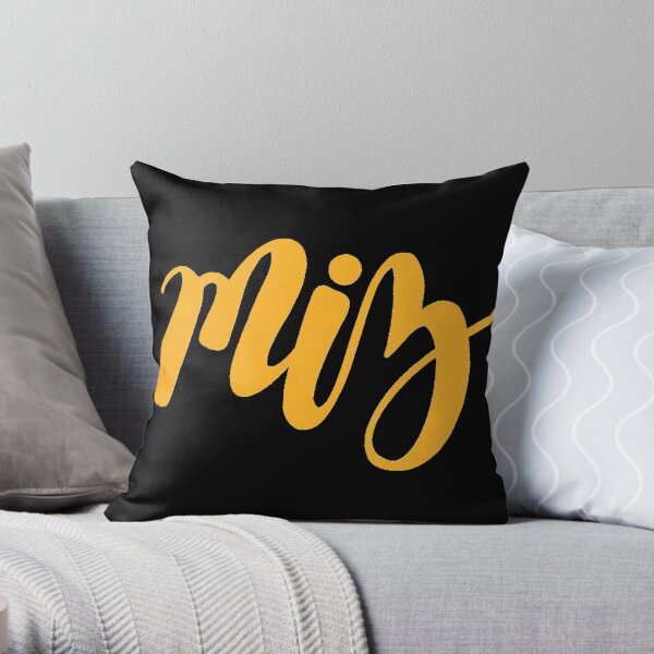 MIZ Throw Pillow