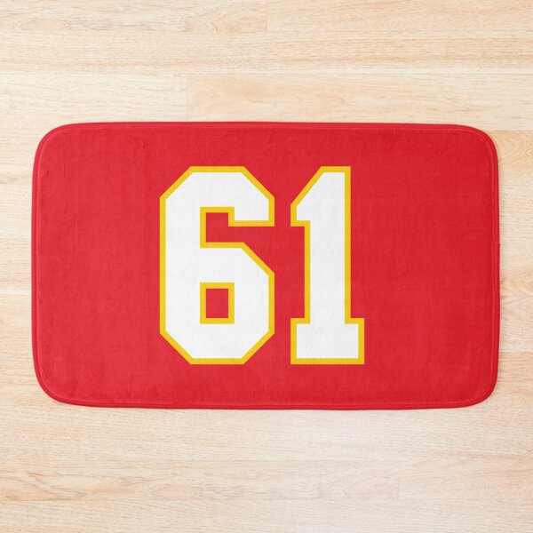Item preview, Sixty one White Jersey Number 61 designed and sold by elhefe.