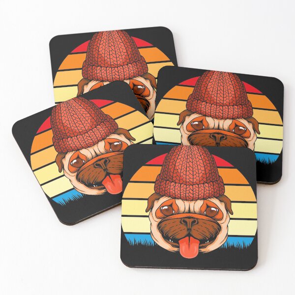 Item preview, Cool Pug designed and sold by Nora Gad.