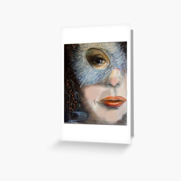 Carnival with a cold Greeting Card