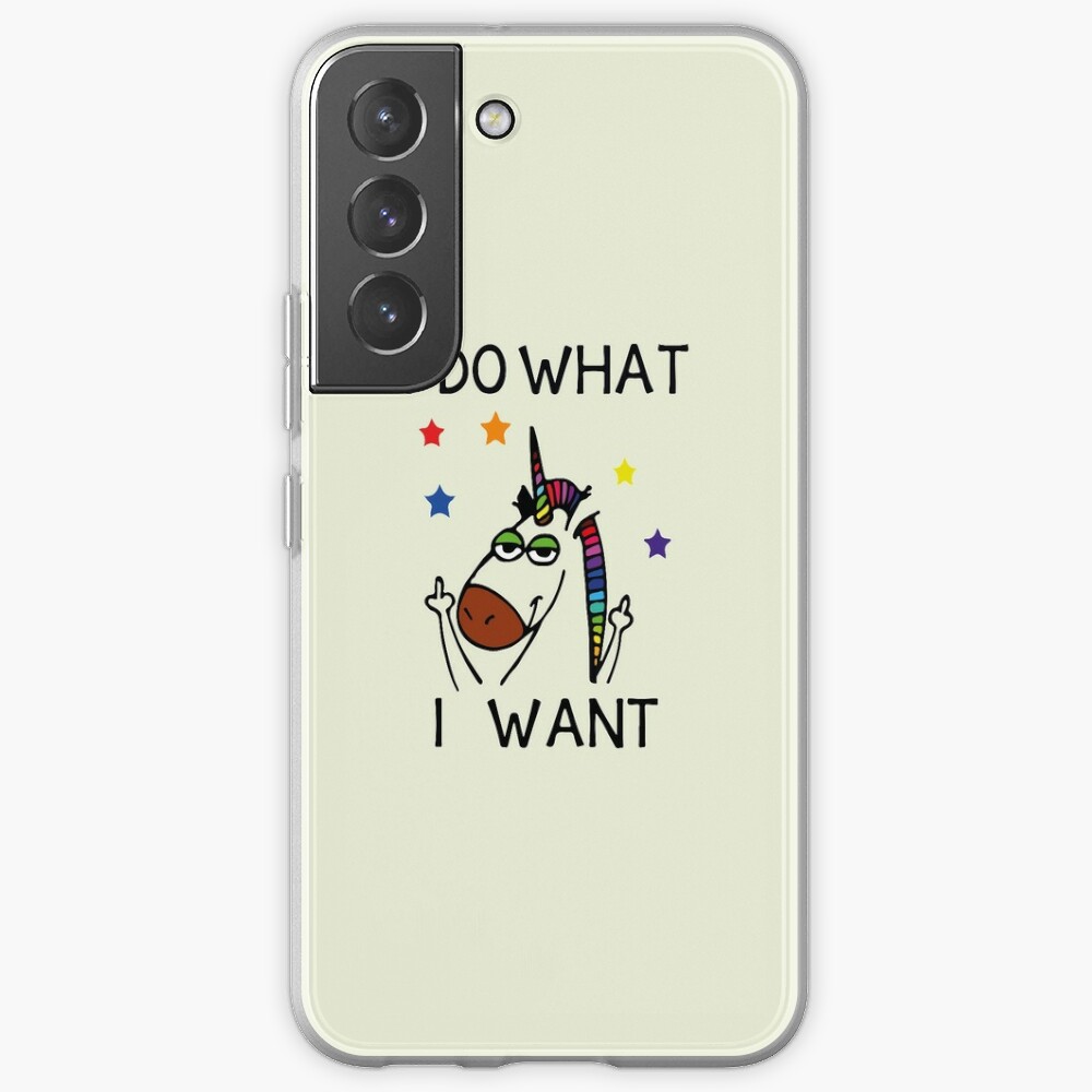 Disover I Do What I Want, Unicorn | Samsung Galaxy Phone Case