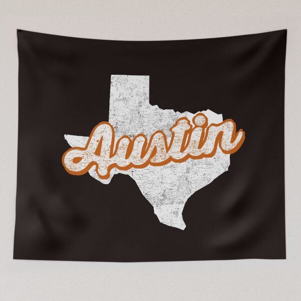 Item preview, Austin Texas (distressed white) designed and sold by Dan Brady.