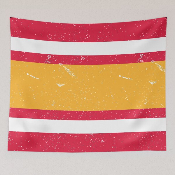 Item preview, Kansas Varsity Retro Home Red, White & Gold Design designed and sold by Sporting Colour.