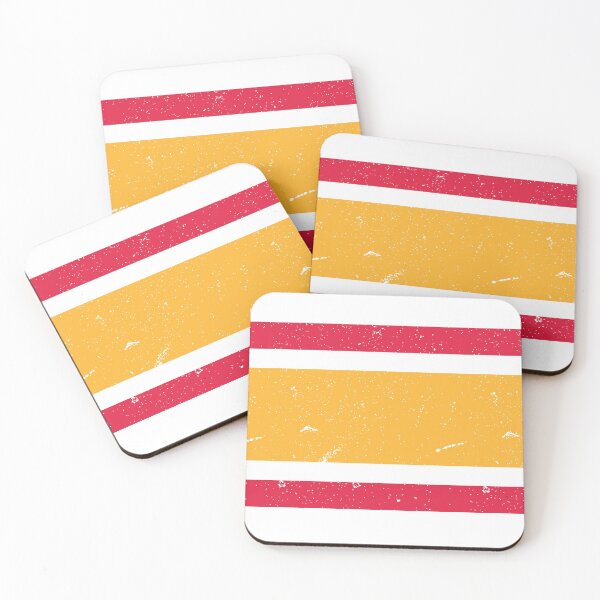 Item preview, Kansas Varsity Retro Home White, Red & Gold Design designed and sold by Sporting Colour.