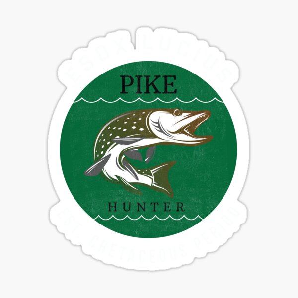 Northern Pike Stickers for Sale, Free US Shipping