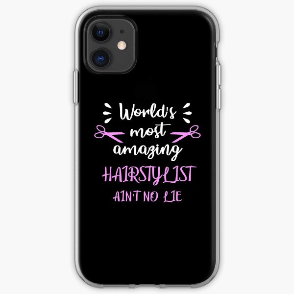 Hair Stylist Iphone Case Cover By Antipatic Redbubble