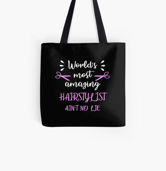 Hair Stylist Tote Bag By Antipatic Redbubble