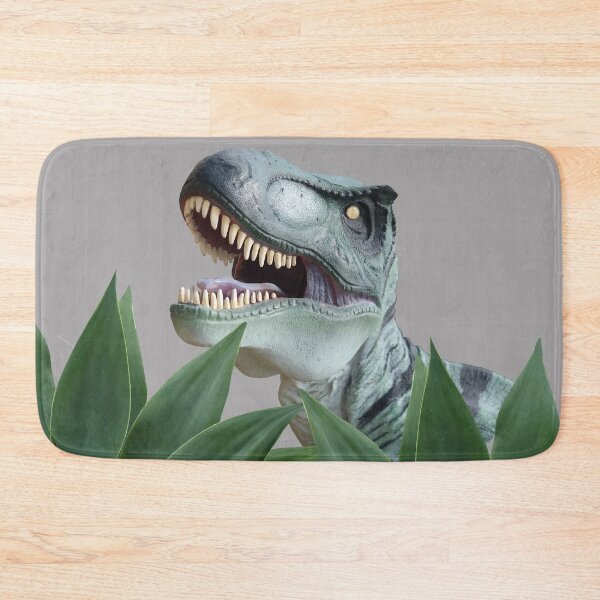 Artikelvorschau, Dinosaurier zwischen Agave Blättern entworfen und verkauft von Move-Art.