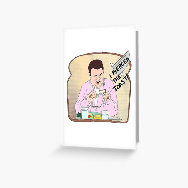 Item preview, I Pierced the Toast! designed and sold by thecompassrose.