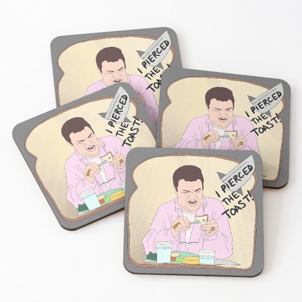 Item preview, I Pierced the Toast! designed and sold by thecompassrose.