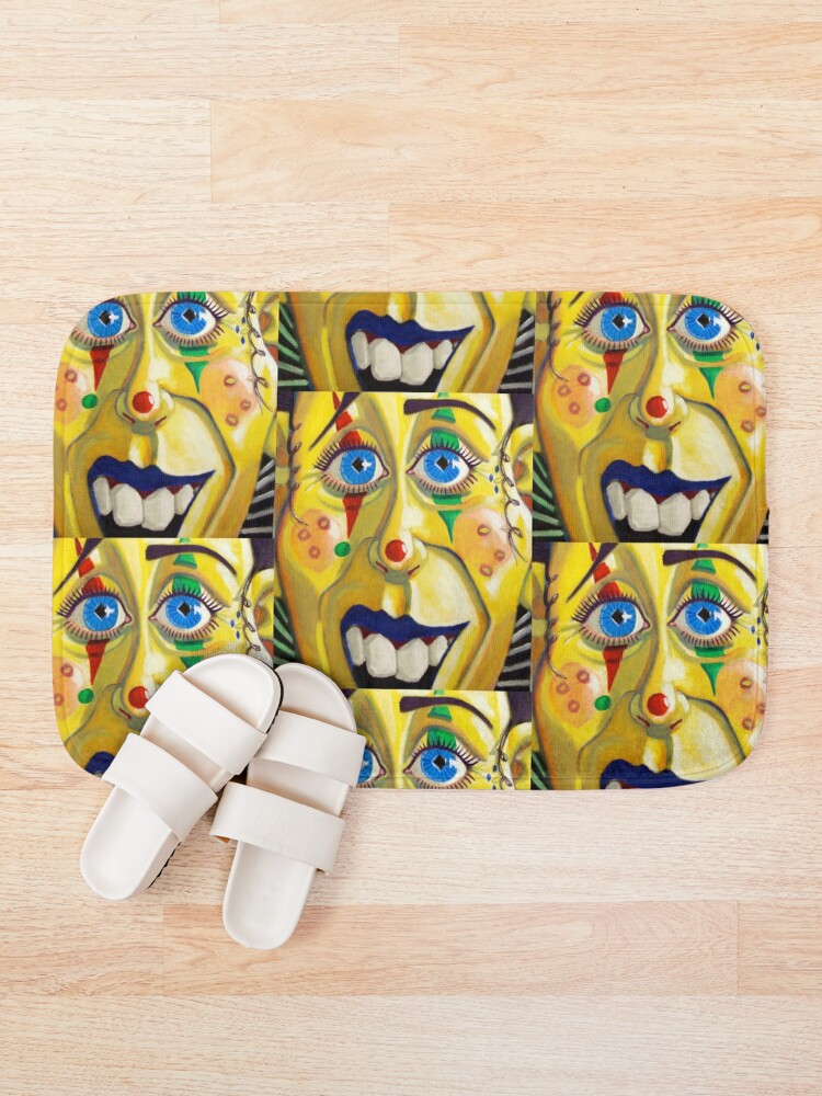 Alternate view of It's Me Clown Bath Mat