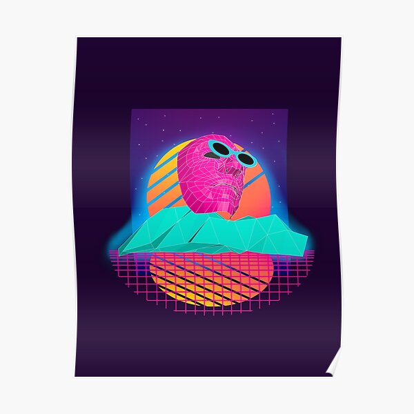 SmallWrld Vaporwave (without quote) Poster