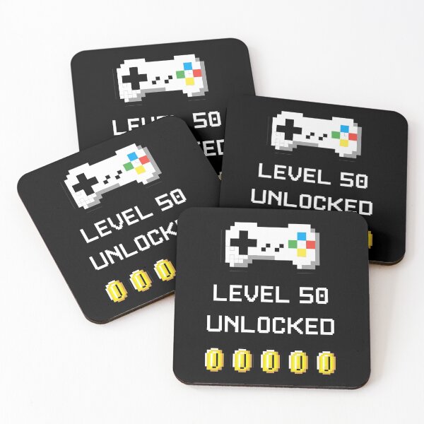 Item preview, Level 50 Unlocked  designed and sold by ZachTheDesigner.