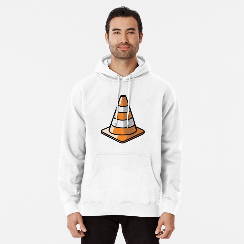 Traffic Cone - Orange and White