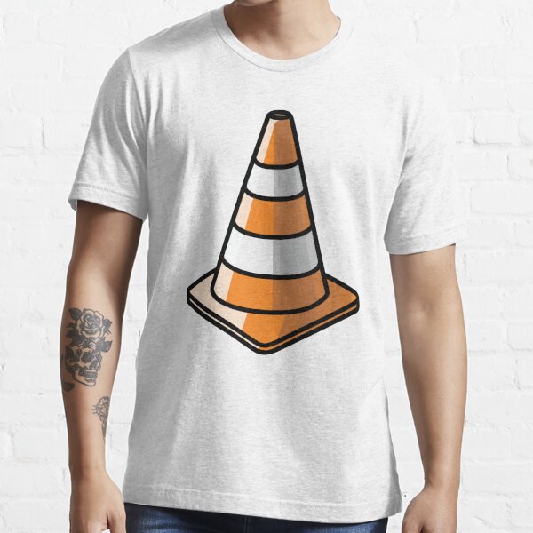 Traffic Cone - Orange and White