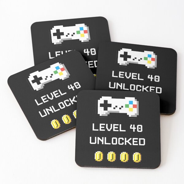 Item preview, Level 40 Unlocked  designed and sold by ZachTheDesigner.